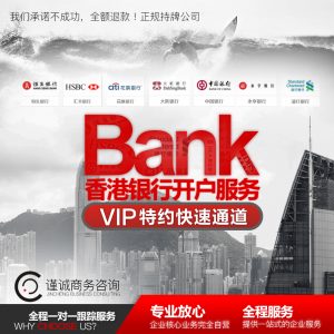 香港新加坡英国美国BVI公司银行开户代办个人离岸银行账户